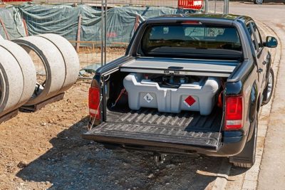 Mobilná nádrž na naftu DT-MOBIL 210 litrov, 12V PICK-UP bez poklopu