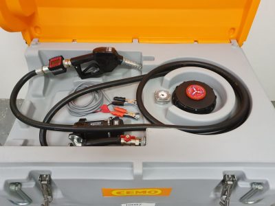 Mobilná nádrž na naftu DT-MOBIL 600 litrov, 12V bez veka