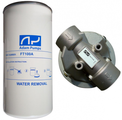 Filter s vodným separátorom 25Mic -100l/min +hlava filtra