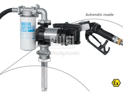 Sudová zostava na benzín PIUSI DRUM EX50 bez prietokomera 230V