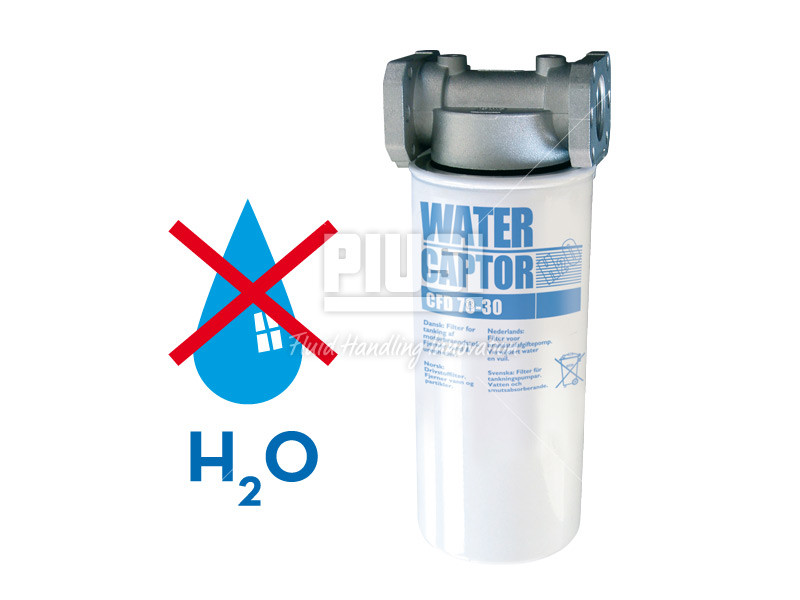 Filter s vodným separátorom 30Mic - 70l/min +hlava filtra